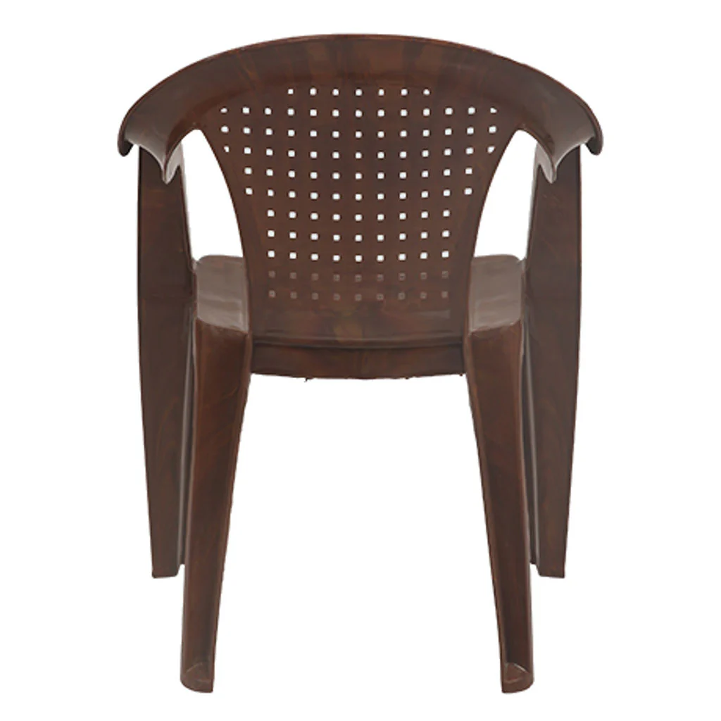 Supreme Johny Plastic Chair Teakwood - Image 3