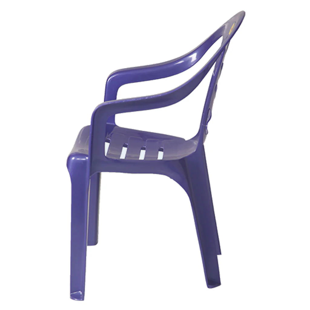 Supreme Jolly Plastic Baby Chair Violet - Image 3