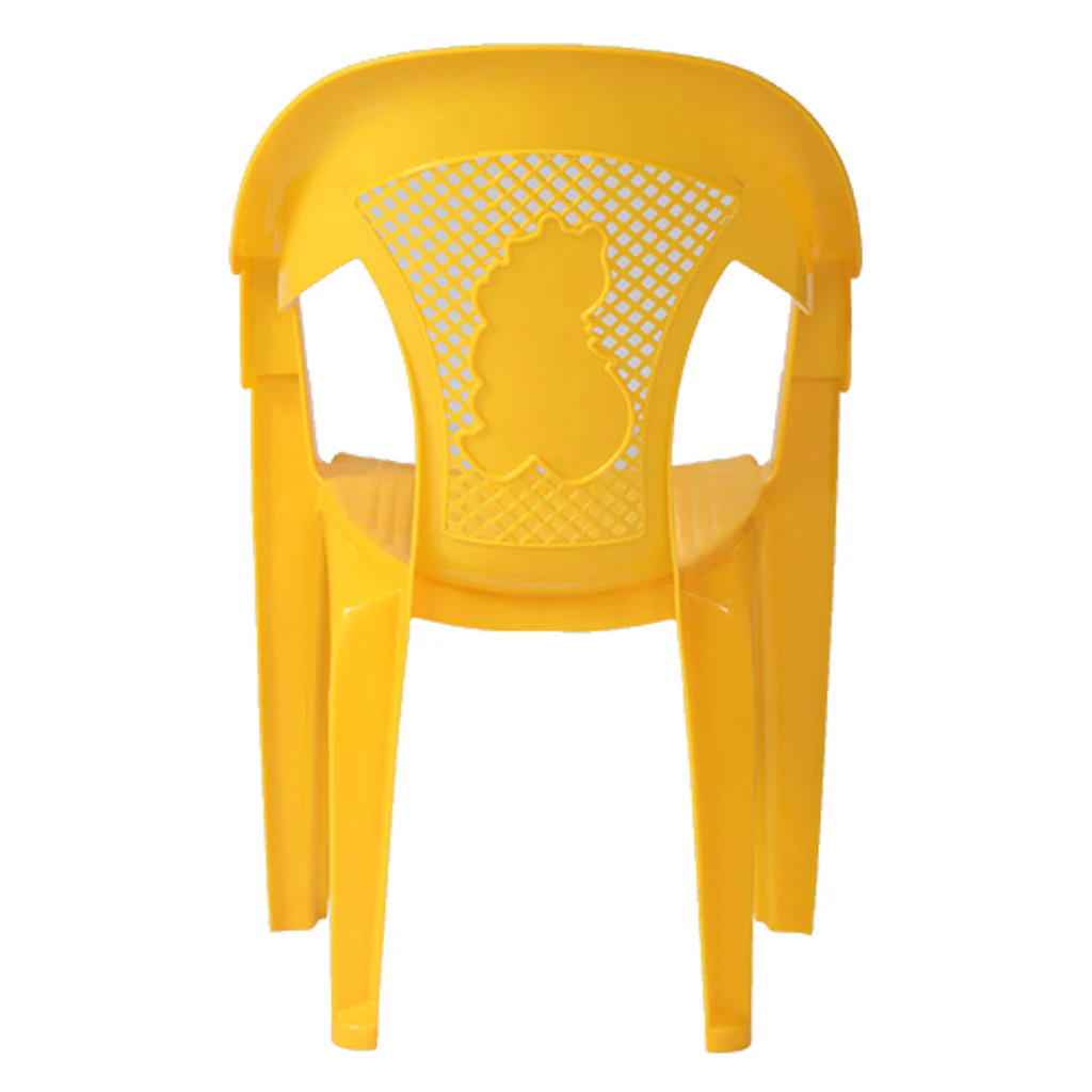 Supreme Kutty Plastic Baby Chair Yellow - Image 3
