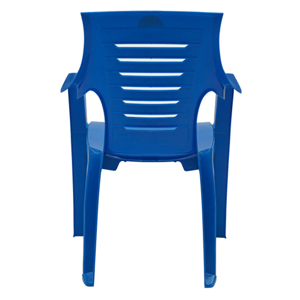 Supreme Power Plastic Chair French Blue - Image 3