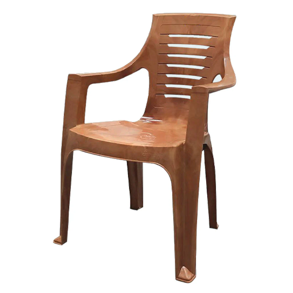 Supreme Power Plastic Chair Marble Beige