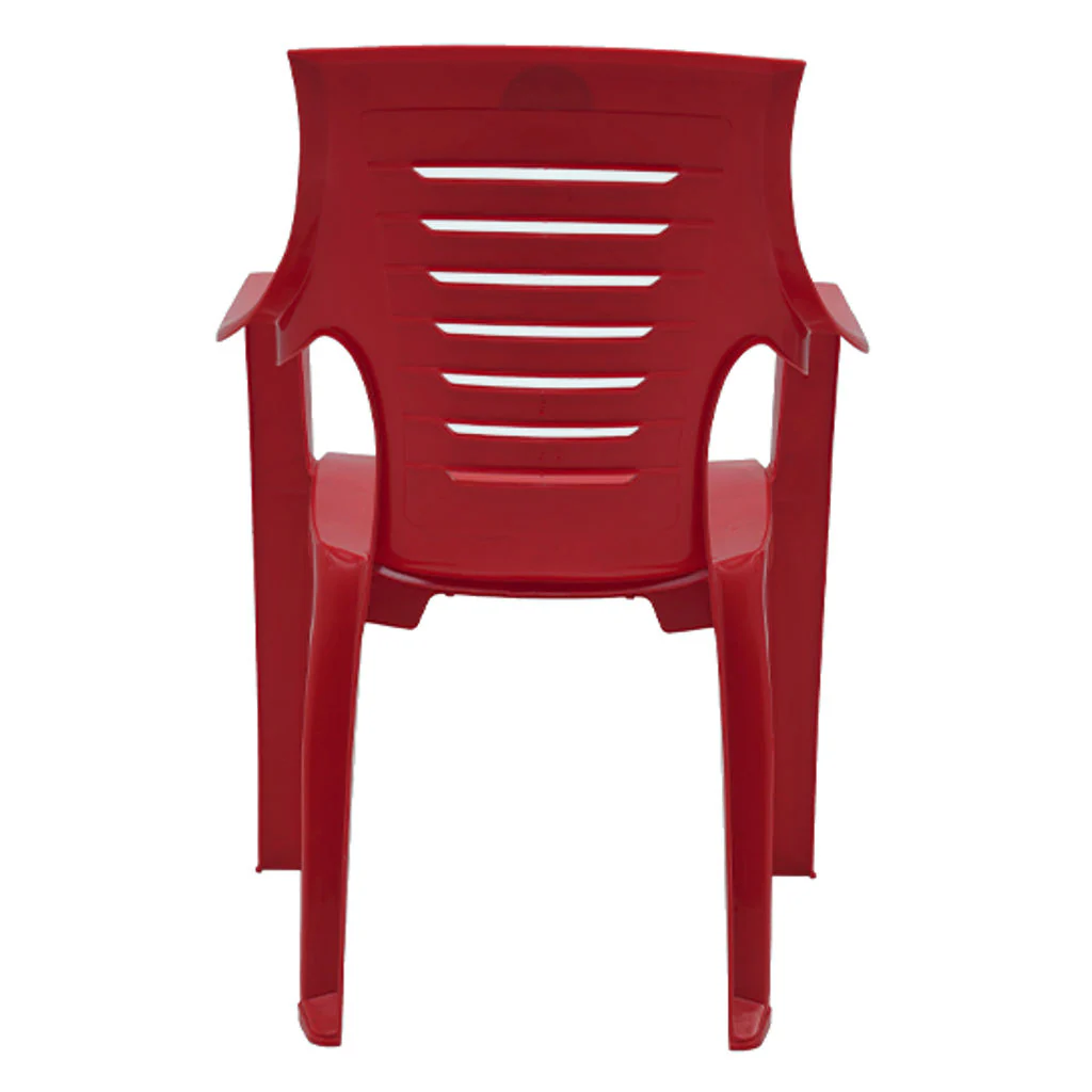 Supreme Power Plastic Chair Red - Image 3