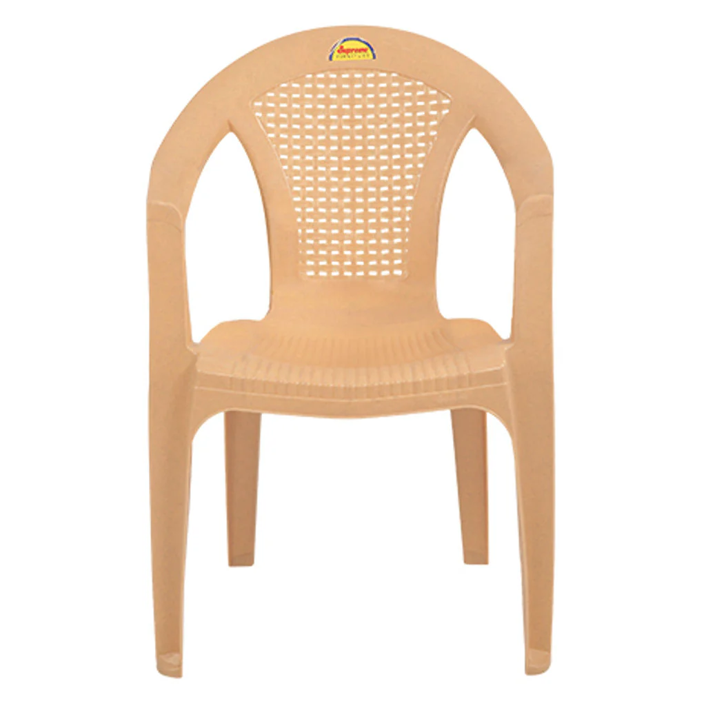 Supreme Pulsar Plastic Chair Marble Beige