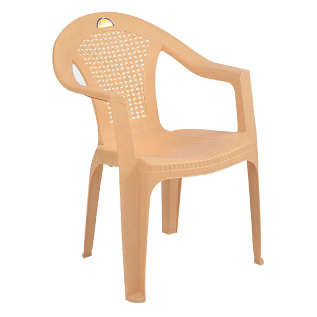Supreme Pulsar Plastic Chair Marble Beige - Image 2