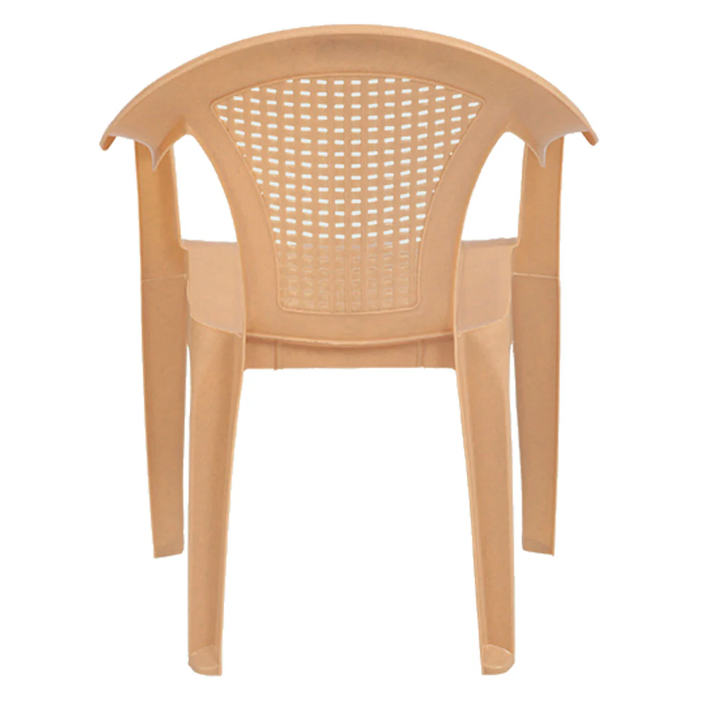 Supreme Pulsar Plastic Chair Marble Beige - Image 3