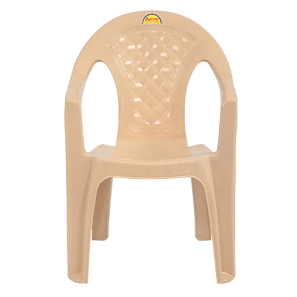 Supreme Spark Plastic Chair Marble Beige