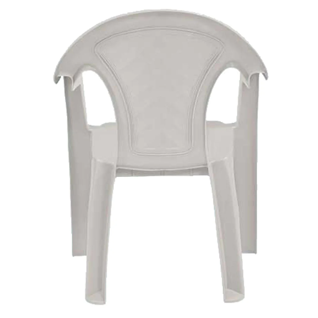 Supreme Spark Plastic Chair Milky White - Image 3