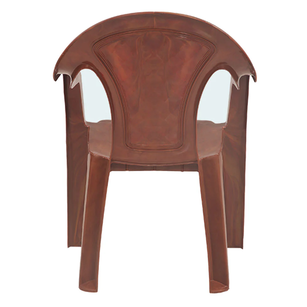 Supreme Spark Plastic Chair Teakwood - Image 3