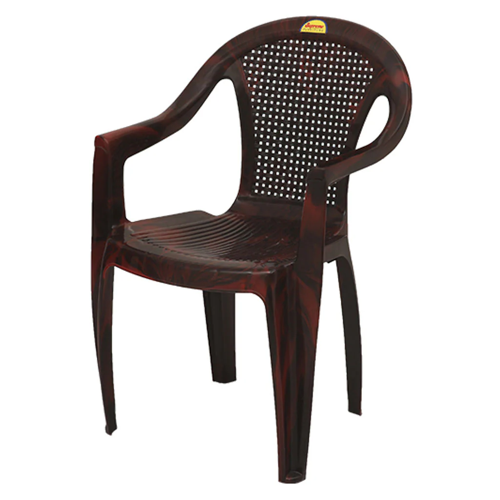 Supreme Uva Plastic Chair Rosewood - Image 2
