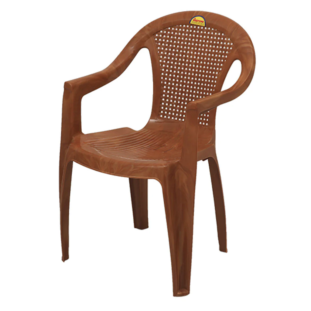 Supreme Uva Plastic Chair Sandalwood - Image 2