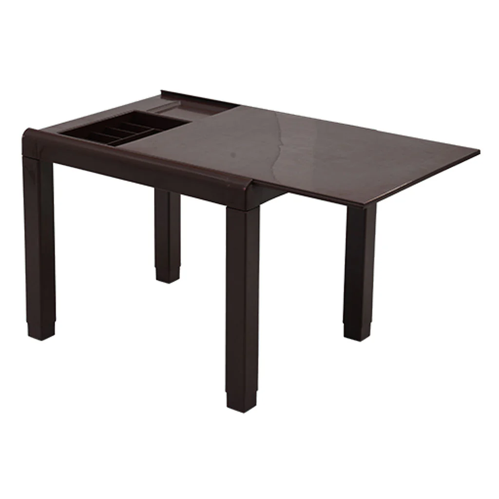 Supreme Zeta Plastic Kids Table Globus Brown - Image 3