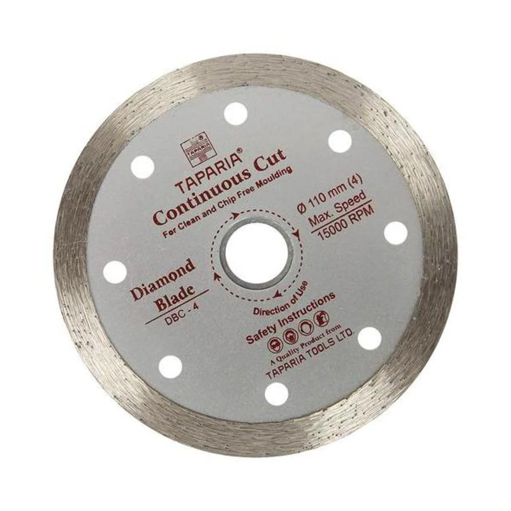 Taparia Diamond Cutting Blade Continous Cut 110 mm – DBC-4 - Image 4