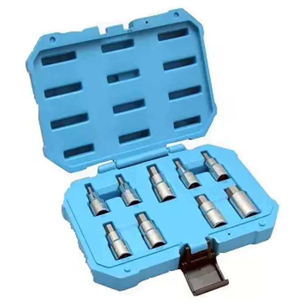 Taparia E-Socket Square Drive Set 12.7mm 9Pcs SES 9