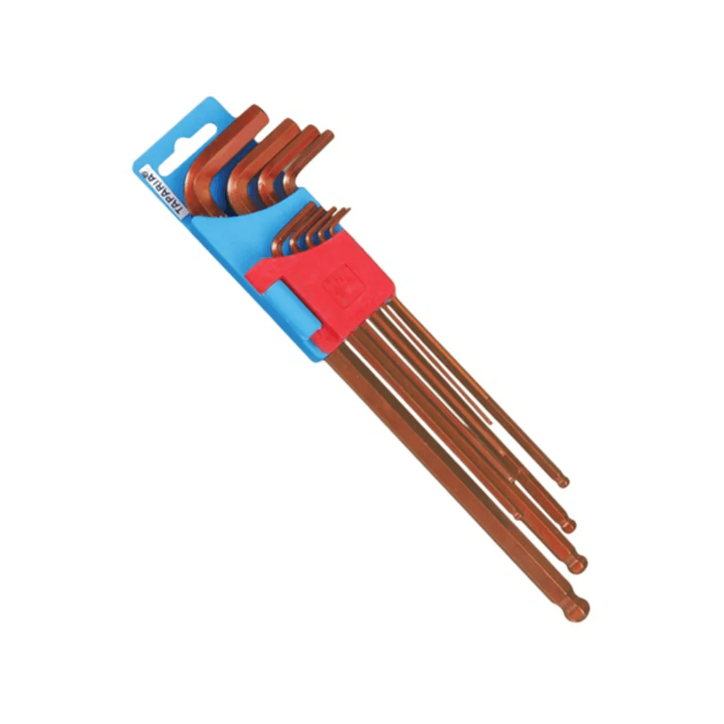 Taparia Extra Long Ball Point Allen Key Set Size (Inch) - KBHI 10 X