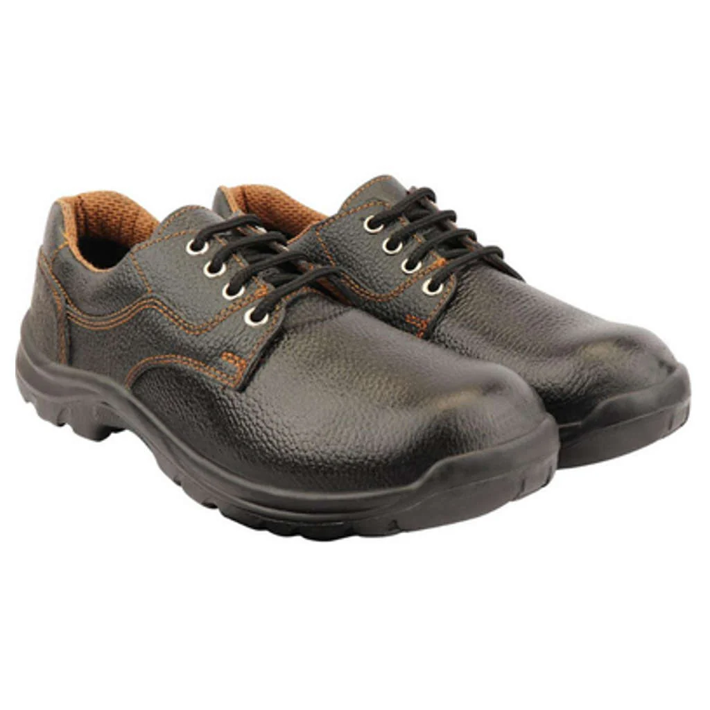 UDF Leather Upper PVC Sole Safety Shoe