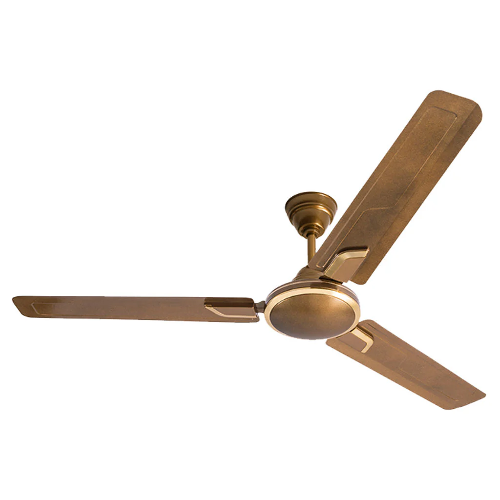 Usha Airostrong Angle Ceiling Fan Metallic Luxon Gold Black 1200mm