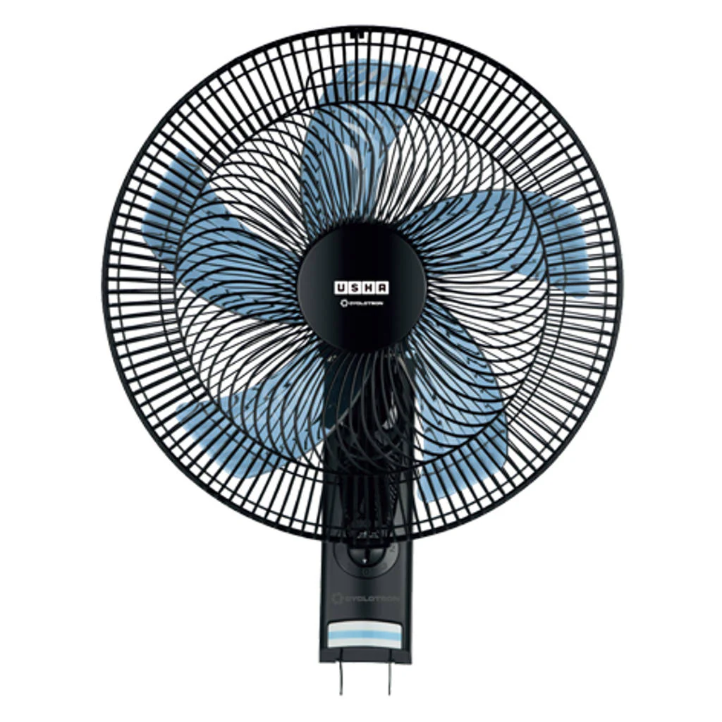 Usha Cyclotron Wall Fan 400 mm Black