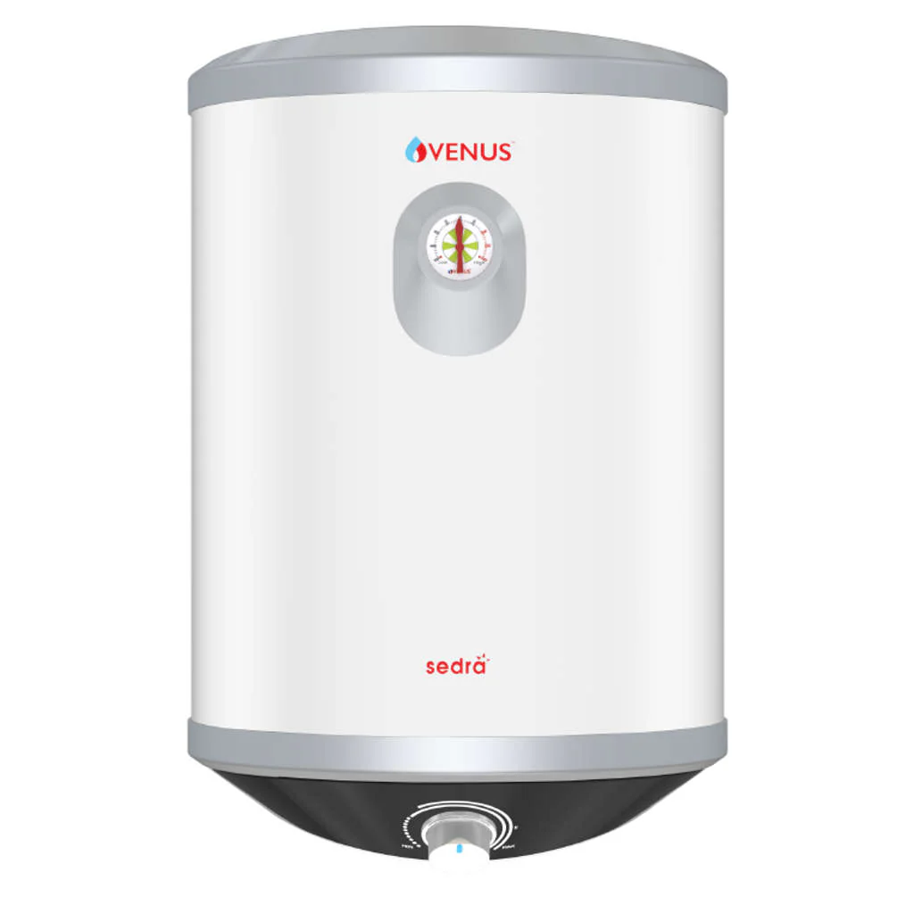 Venus Sedra Storage Water Heater 15 Litre Silver Slate 15SV