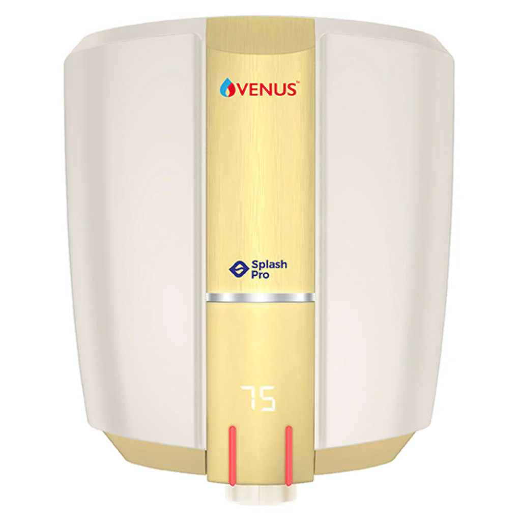 Venus Splash Pro Smart Storage Water Heater 10 Litre Ivory Tuscan Gold 10SX