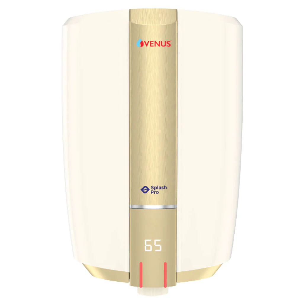Venus Splash Pro Smart Storage Water Heater 15 Litre Ivory Tuscan Gold 15SX
