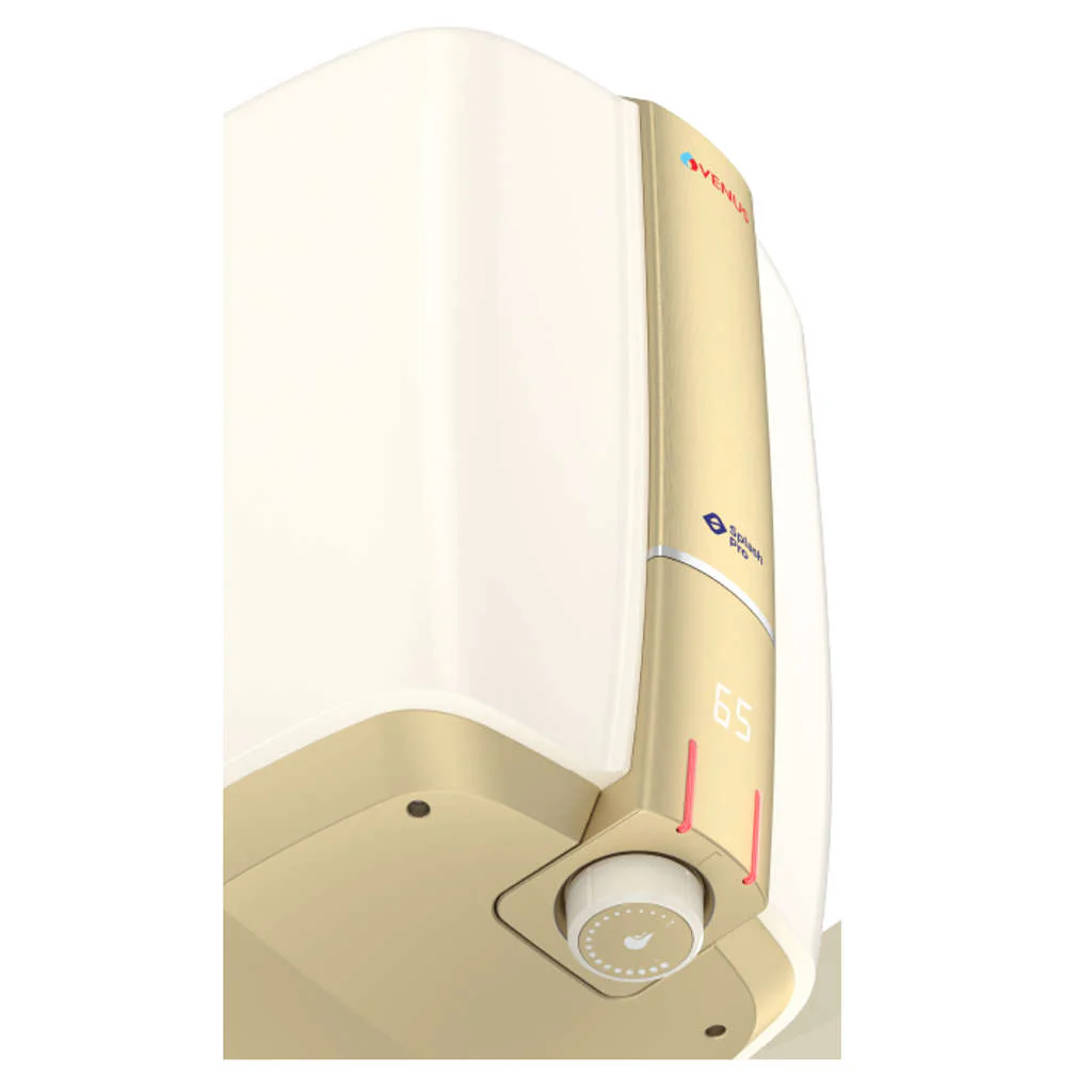 Venus Splash Pro Smart Storage Water Heater 15 Litre Ivory Tuscan Gold 15SX - Image 2