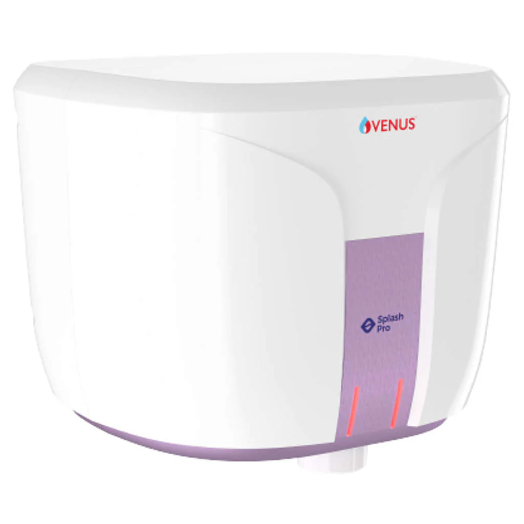 Venus Splash Pro Storage Water Heater 6 Litre White Purple Haze 6SB - Image 2