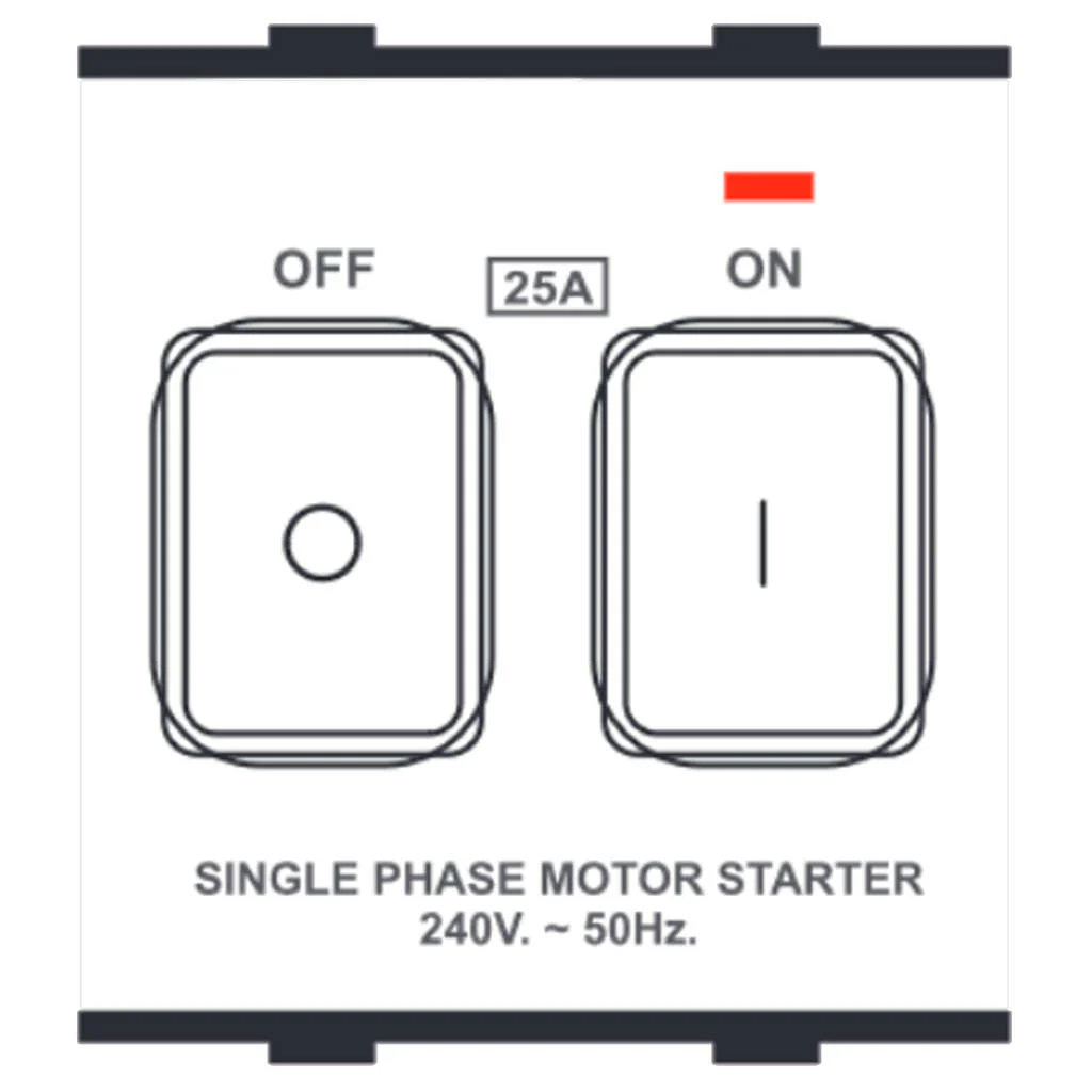 Veto Vyoma 25A Motor Starter VV-249