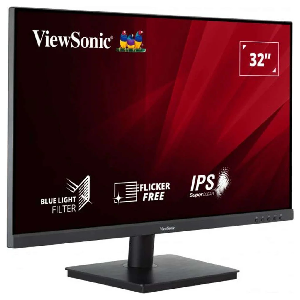 ViewSonic FHD Monitor With Built-In Speakers 32 Inch VA3209-MH - Image 4