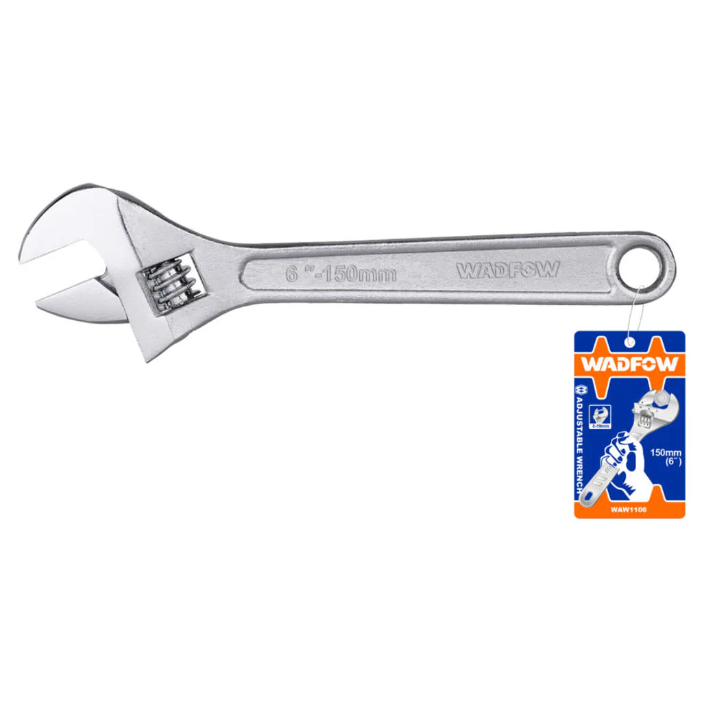 Wadfow Adjustable Wrench 150mm WAW1106