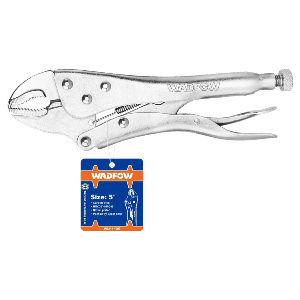 Wadfow Curved Jaw Locking Plier 5 Inch WLP1105