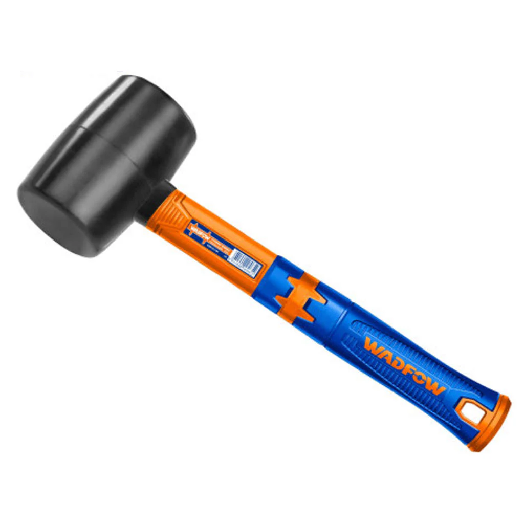 Wadfow Rubber Hammer Fiberglass Handle 16oz WHM7302