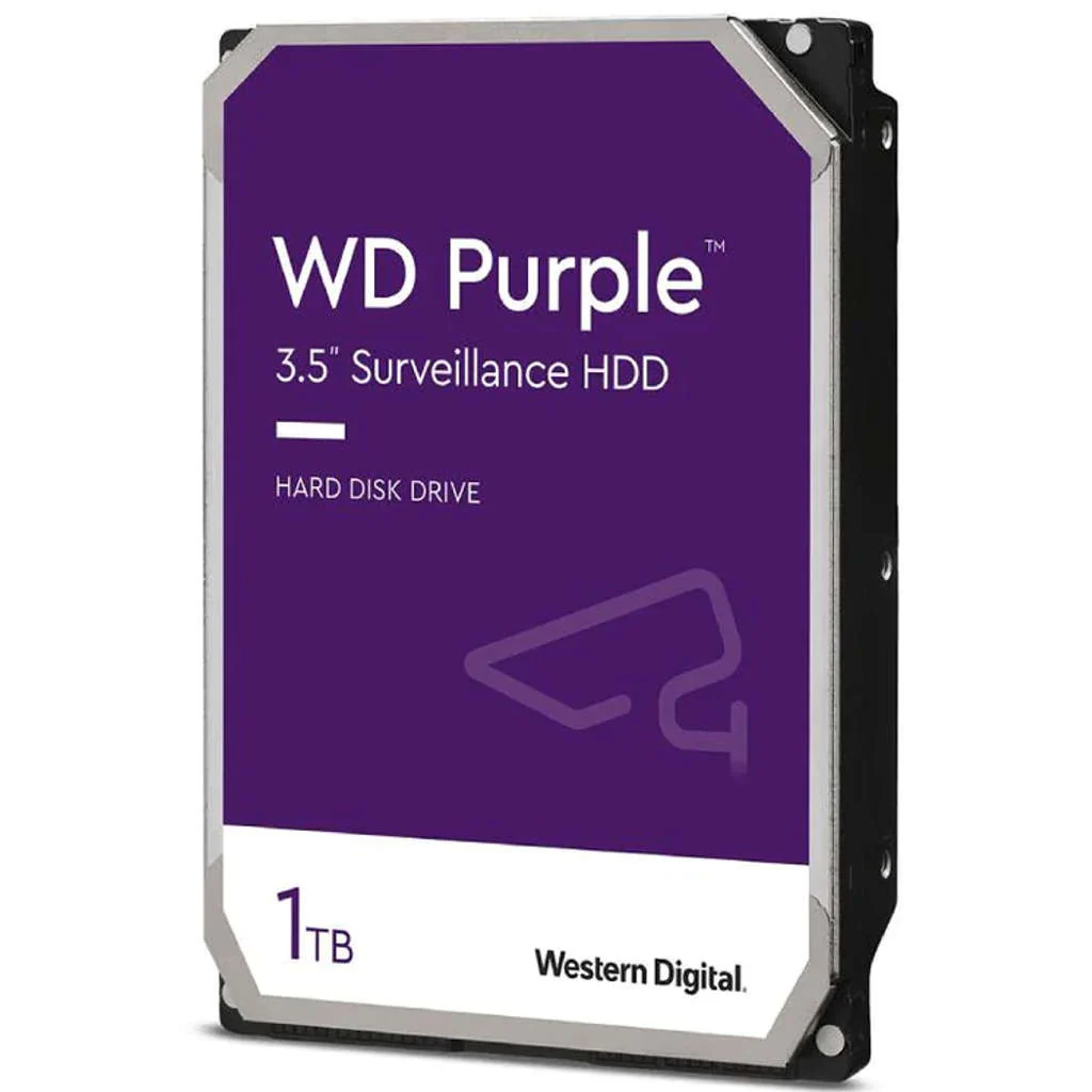 WD Purple Surveillance HDD 1TB WD10PURZ